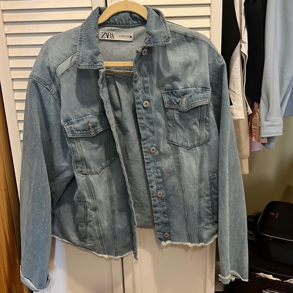Zara denim overshirt